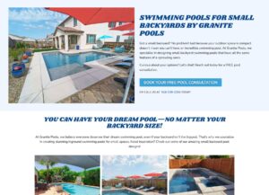 Granite Pools Web Design Case Study (1)