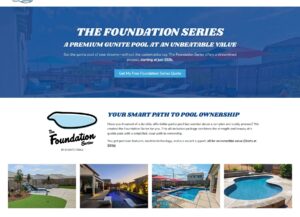 Granite Pools Web Design Case Study